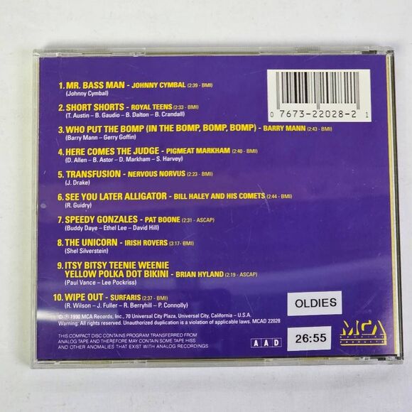 Crazy Hits Compilation CD Pre-owned - Picture 3 of 3